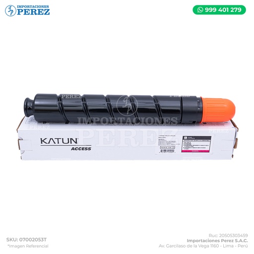 [07002053T] Toner Cartucho Magenta Canon [Katun Access]  GPR30 667g 