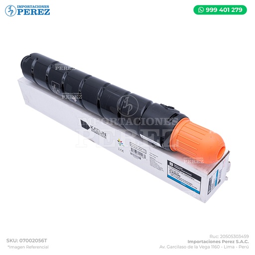 [07002056T] Toner Cartucho Cyan Canon [Katun Business Color] GPR56 800g 