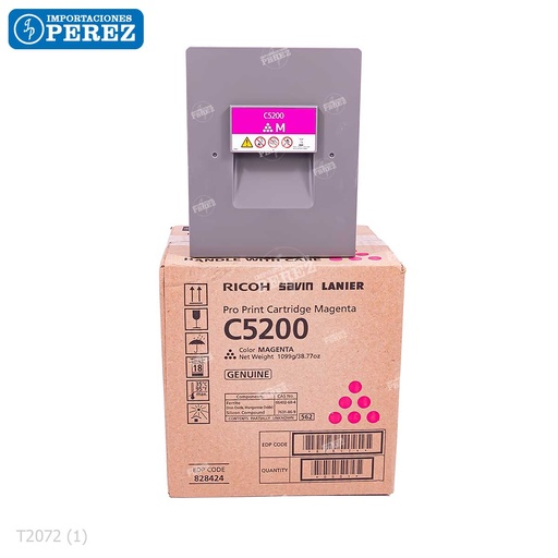 [07002072T] Toner Cartucho Magenta Ricoh [Original] 1099g 