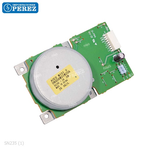 [SN235] Motor Faja Transferencia Principal Main Drive 24V-1.5A-20W (DC BRUSHLESS MOTOR) - SEMI-NUEVO [Original - Konica Minolta]