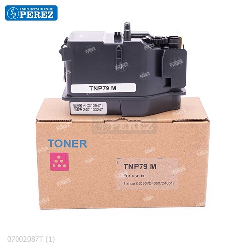 [07002087T] Toner Cartucho Magenta 110v TNP79M/TNP80M/TNP81M 164g [DKI]