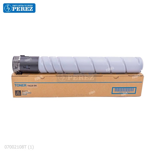 [07002108T] Toner Cartucho Black Konica Minolta [Dki] TN228K 220V 547g 