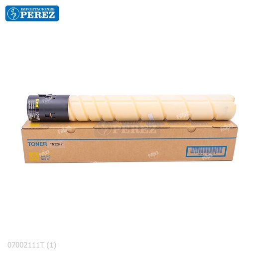 [07002111T] Toner Cartucho Yellow Konica Minolta [Dki] TN228Y 220V 498g 