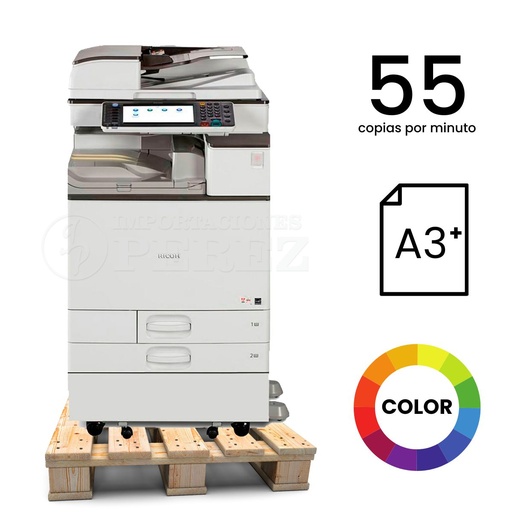 [0107034] Fotocopiadora Ricoh MP C5503 REMANUFACTURADA *****ANTES DE CONECTAR EL EQUIPO VERIFICAR EL VOLTAJE*****