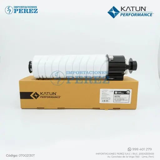 [07002130T] Toner Cartucho Ricoh [Katun Performance] Type 3554 850g 