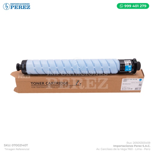 [07002140T] Toner Cartucho Cyan Ricoh [Cet] 163g 