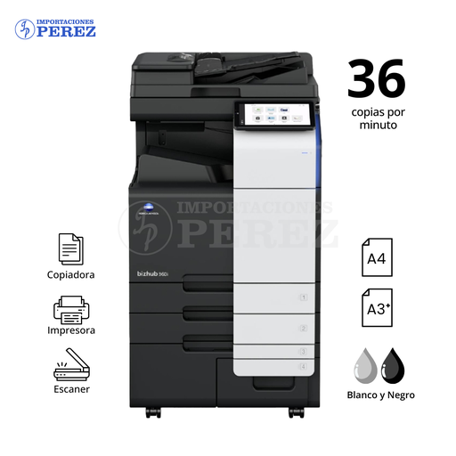 [0103114] Fotocopiadora Konica Minolta Bizhub 360i