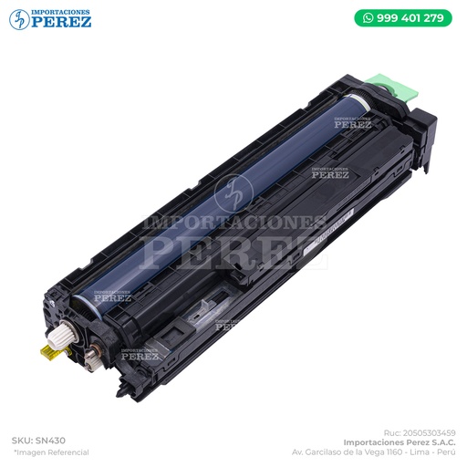 [SN430] Unidad Imagen Completo Black (PCU:K:ASS'Y) (Cilindro + Revelado) 110v/220v - SEMI-NUEVO [Original - Ricoh]