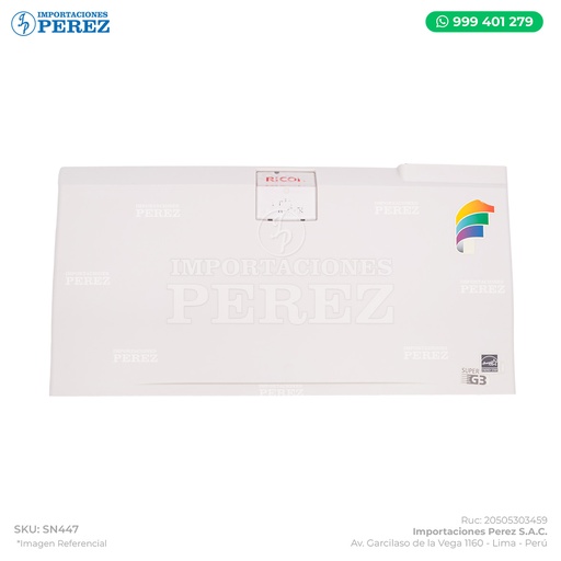 [SN447] Puerta Frontal - SEMI-NUEVO [Original - Ricoh]