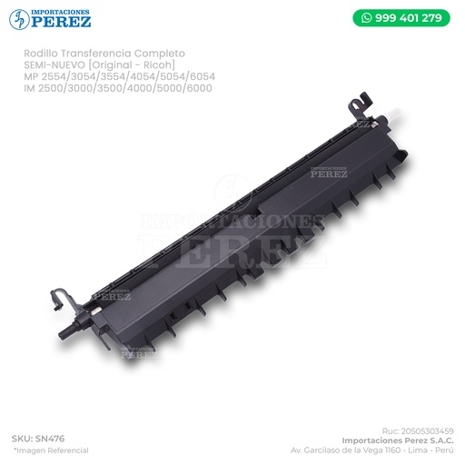 [SN476] Rodillo Transferencia Completo - SEMI-NUEVO [Original - Ricoh]