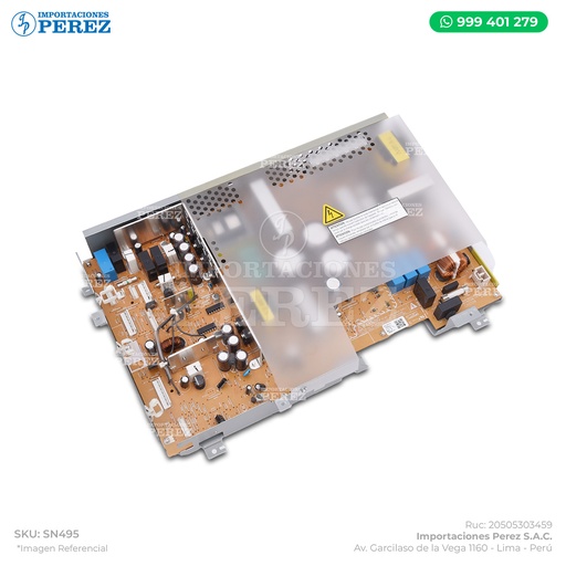 [SN495] Fuente Poder 110v (POWER SUPPLY ASSY /100V) con dódigo A5AYM4001 ***consultar código de tarjeta y solicitar serie de la fotocopiadora debe empezar A5AY*** - SEMI-NUEVO [Original - Konica Minolta]
