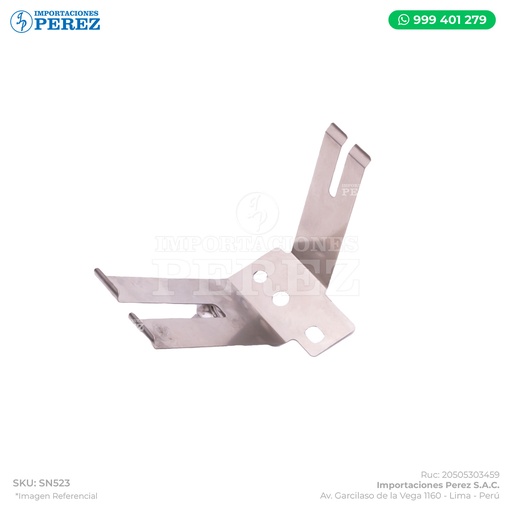 [SN523] Placa Tierra Bandeja Papel (GROUND PLATE) - SEMI-NUEVO [Original - Konica Minolta]