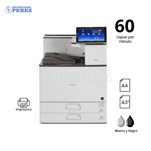 [0107154] Impresora Ricoh SP-8400DN (solo impresora)