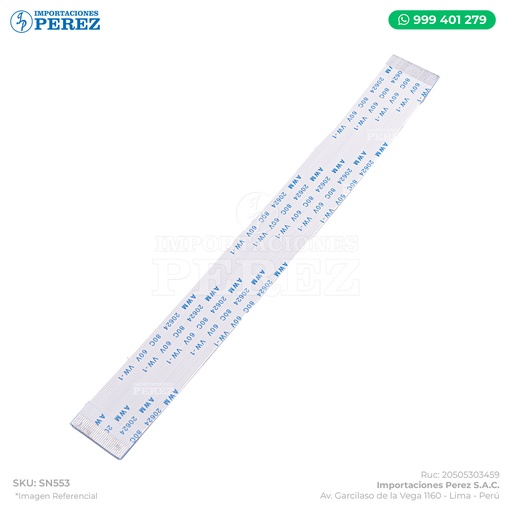 [SN553] Cable Flex Panel Grande Compatible (FLEX PANEL) -SEMI-NUEVO [Dki]