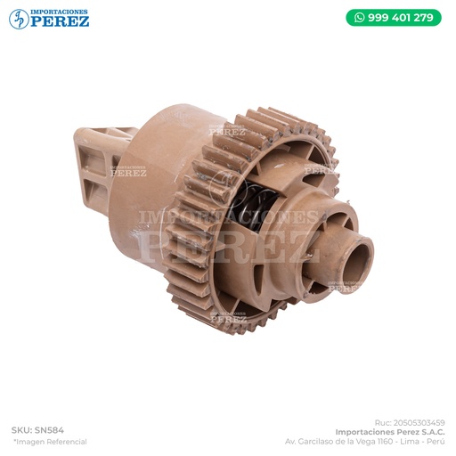 [SN584] Gear 39T del Drive Section Fusor (GEAR 39T) - SEMI-NUEVO [Original - Konica Minolta]