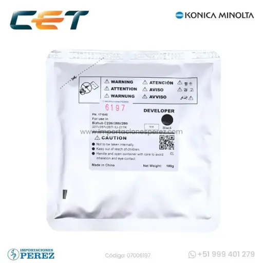 [07006197] Revelador Black 180g [CET]