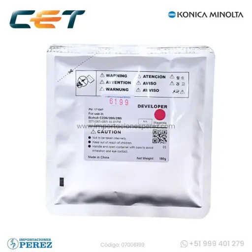 [07006199] Revelador Magenta 180g [CET]