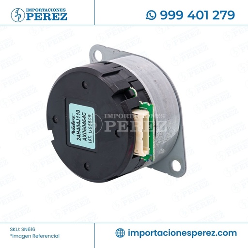 [SN616] Motor Dúplex 10w (DC MOTOR:ENCODER:NO:10W:GEAR:BRUSHLESS) - SEMI-NUEVO [Original - Ricoh]
