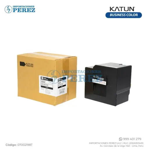 [07002198T] Toner Cartucho Black 1144g [Katun Business Color]