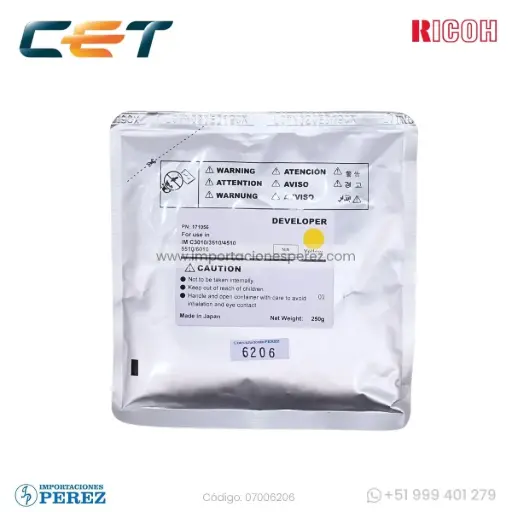 [07006206] Revelador Yellow 250g [Cet]