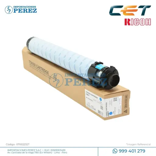 [07002232T] Toner Cartucho Cyan [Cet]