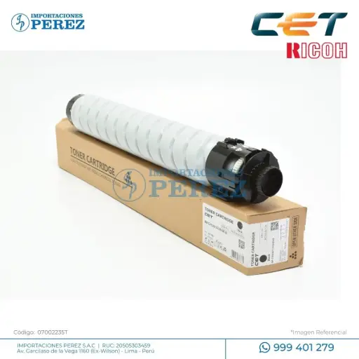 [07002235T] Toner Cartucho Black [Cet]