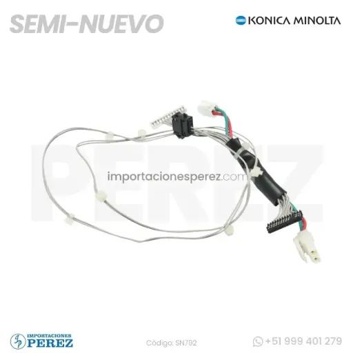 [SN792] Cable Conector Copiadora (PC409/PC-409 - Bandeja 3 - Gran Capacidad) (MAIN BODY RELAY HARNESS /2) SEMI-NUEVO [Original - Konica Minolta]
